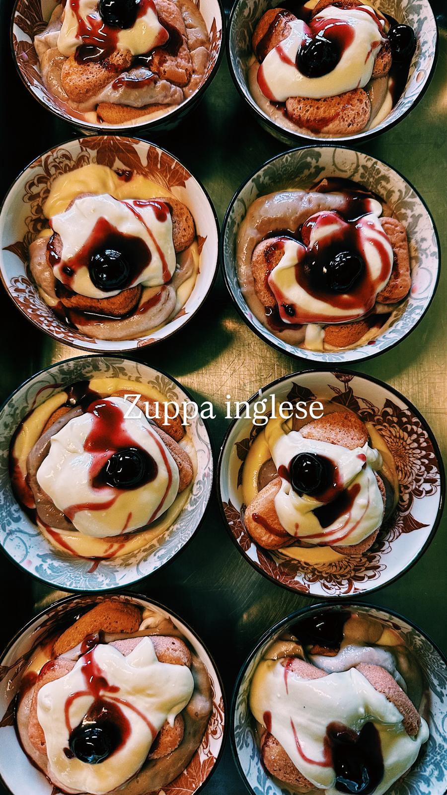 Zuppa inglese fatta in casa